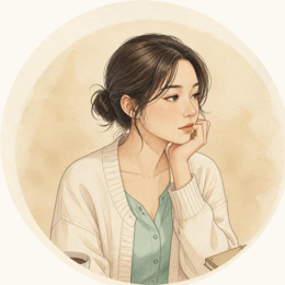Illustrated portrait of Hannah Choi